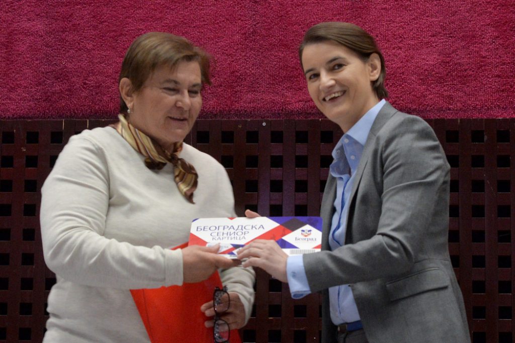 Ana Brnabić senior kartice