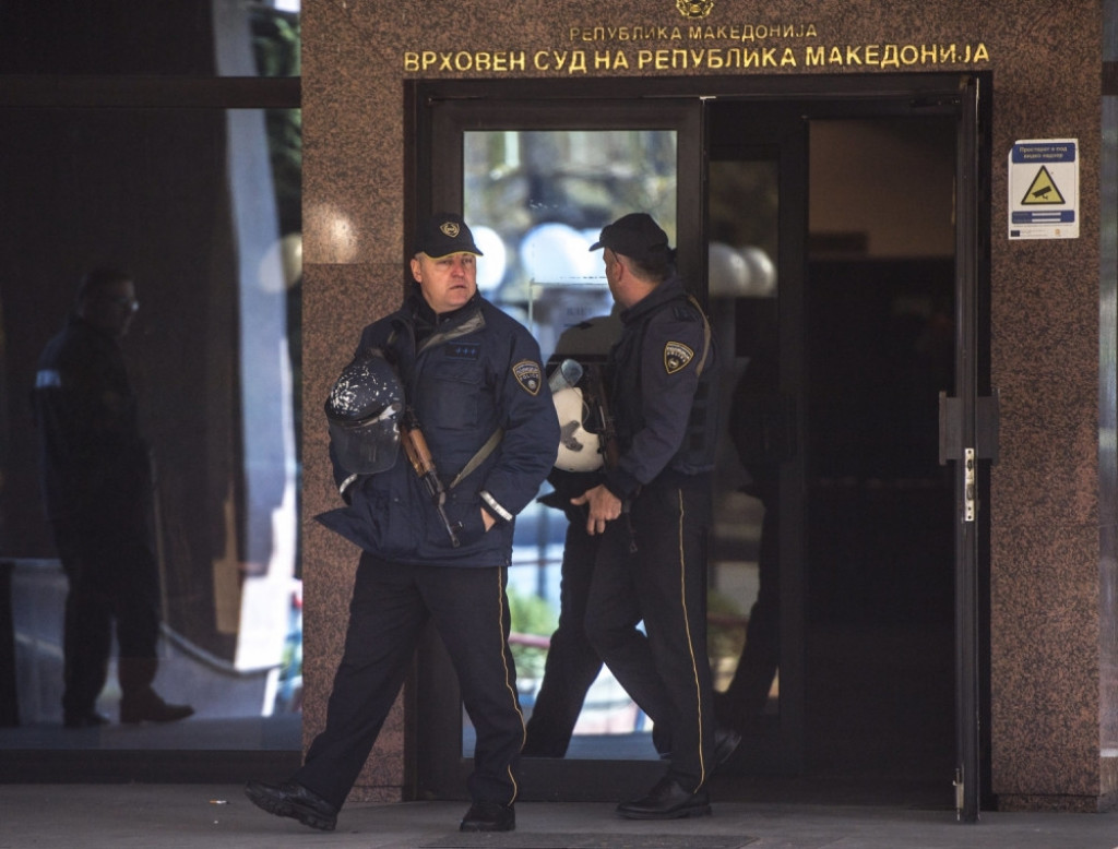 Izricanje presude Kumanovskoj grupi, Skoplje