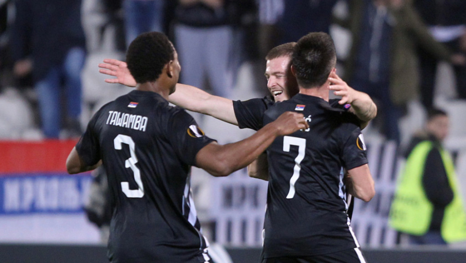 FK Partizan 2017/18 ožegović, tošić, tavamba
