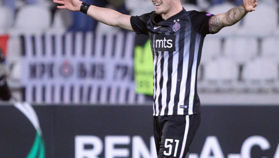 FK Partizan 2017/18 ognjen ožegović