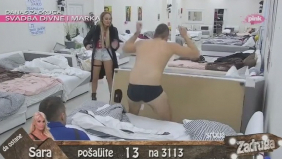 Luna i Sloba se svađaju