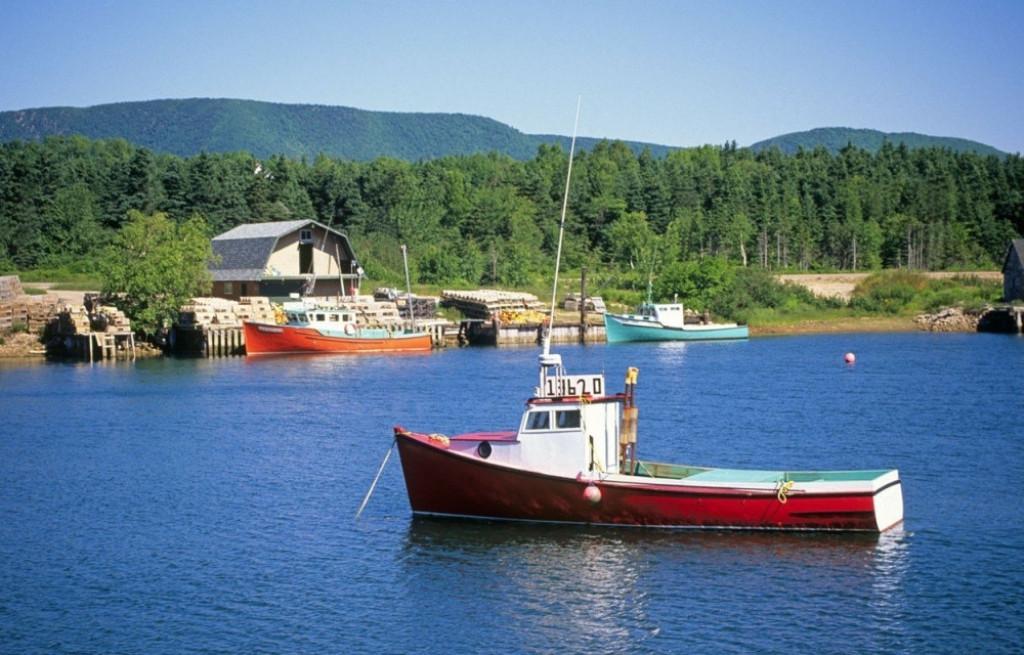 Kejp Breton Kanada more