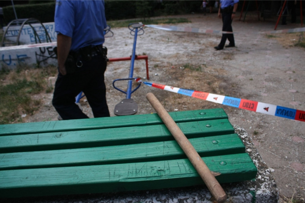 Policijska traka mesto zločina ubistvo policija