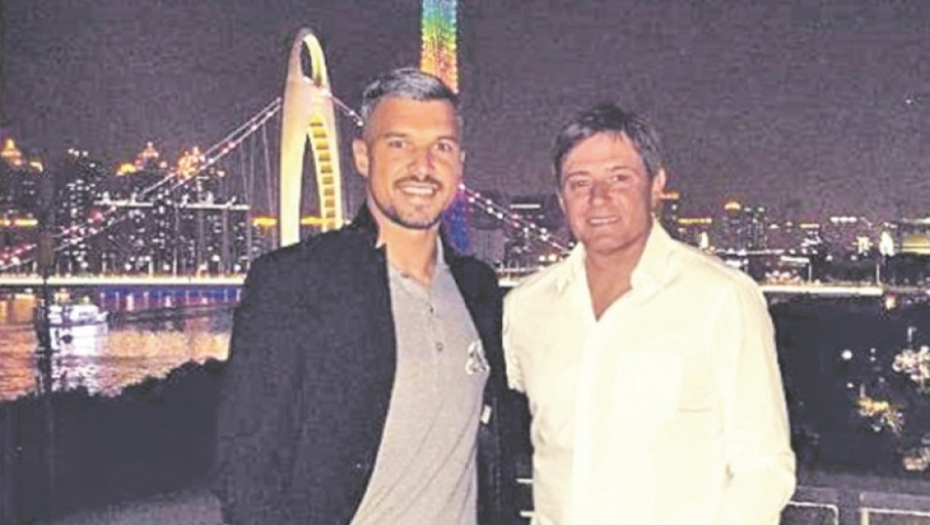 Valeri Božinov i Dragan Stojković Piksi