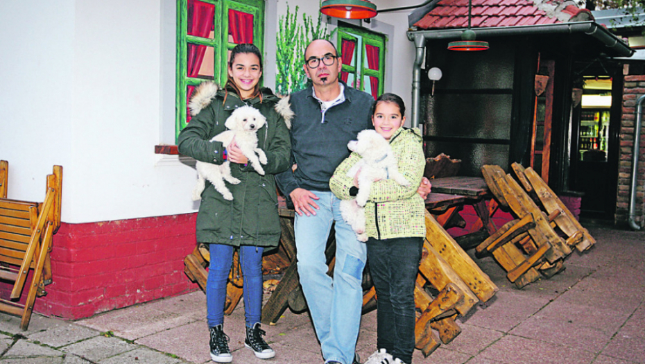 Bojan sa Martinom i Nikolinom