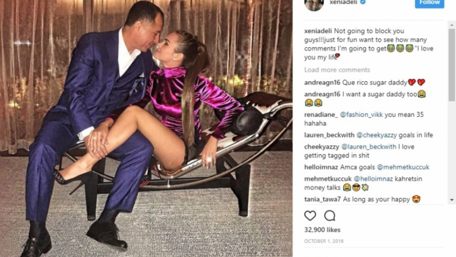 Ksenija Deli sa suprugom