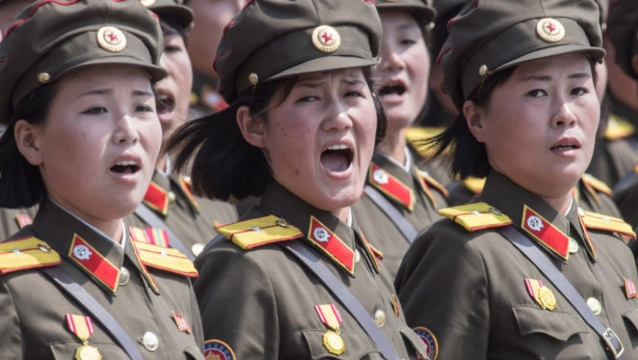 Žene vojnici, Severna Koreja