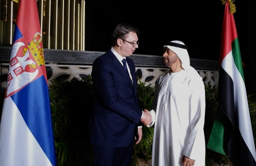 Aleksandar Vučić i Bin Zajed