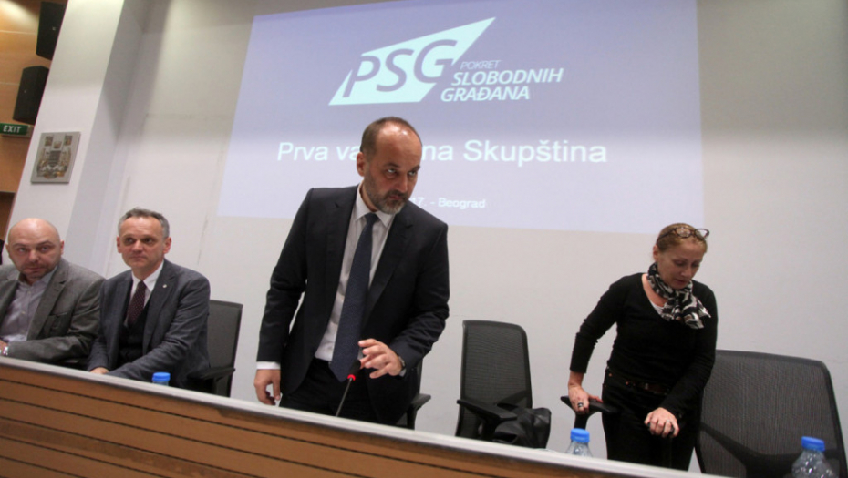 Pokret slobodnih građana, Saša Janković