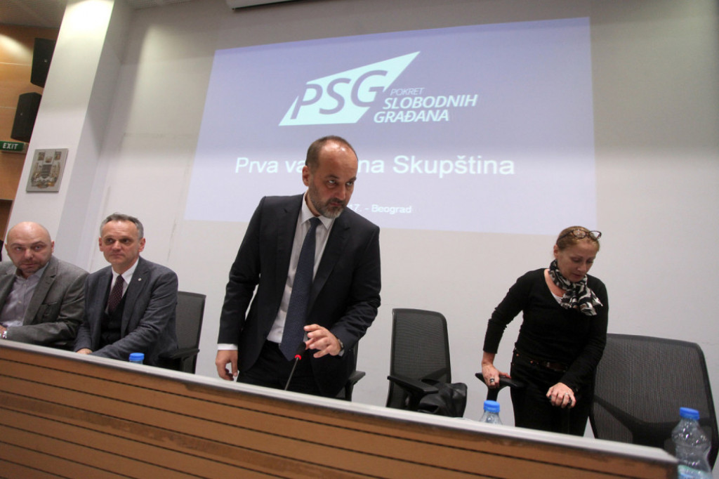 Pokret slobodnih građana, Saša Janković