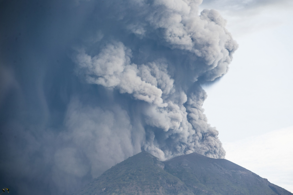 Bali, vulkan