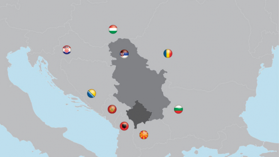 Srbija Balkan komšije okruženje rat kosovo nato eu