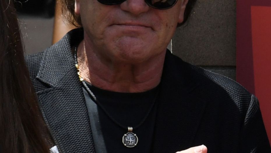 Brajan Džonson na sahrani Malkolma Janga