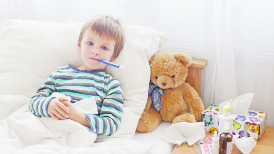 grip dete bolest dečak prehlada