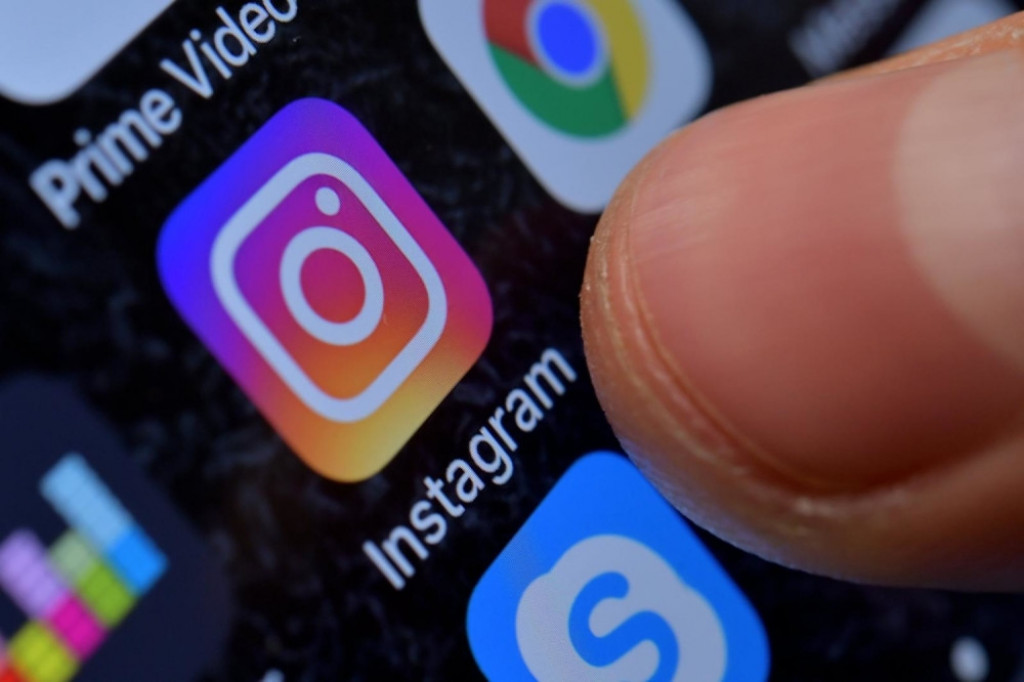 Instagram aplikacija mobilni telefon