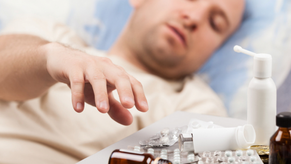 Prehlada grip bolest temperatura kijanje kašalj bronhitis