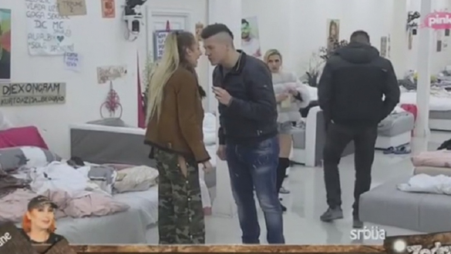 Luna i Sloba se svađaju