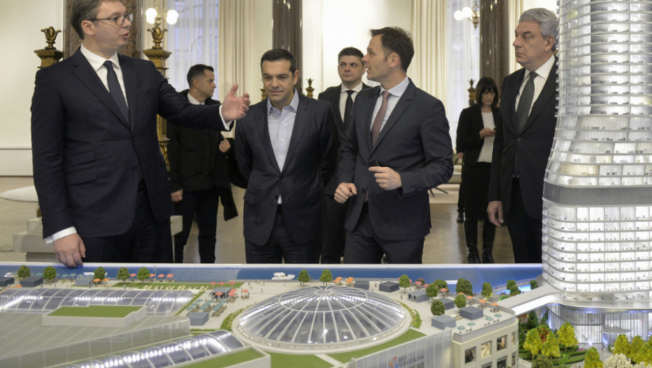 Premijeri Grčke, Rumunije i Bugarske u Geozavodu