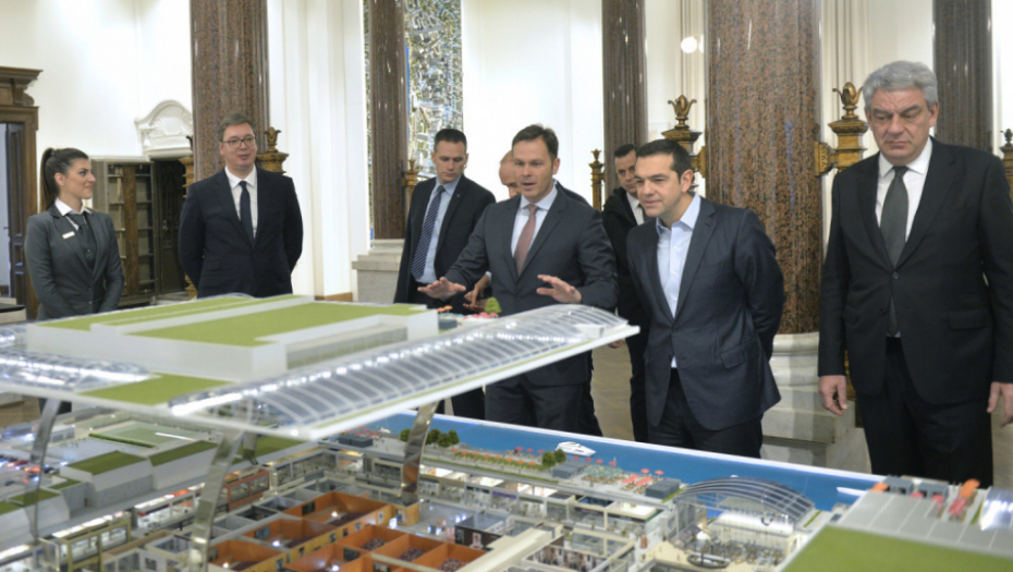 Premijeri Grčke, Rumunije i Bugarske u Geozavodu