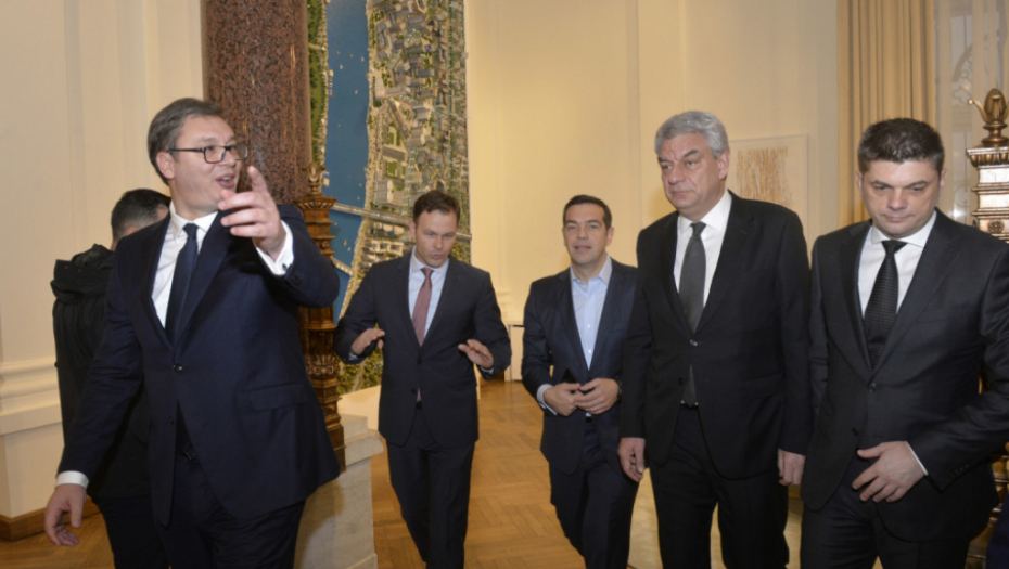 Premijeri Grčke, Rumunije i Bugarske u Geozavodu