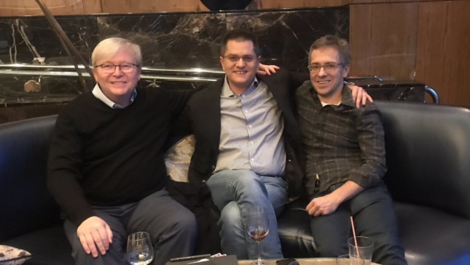 Vuk Jeremić sa prijateljima