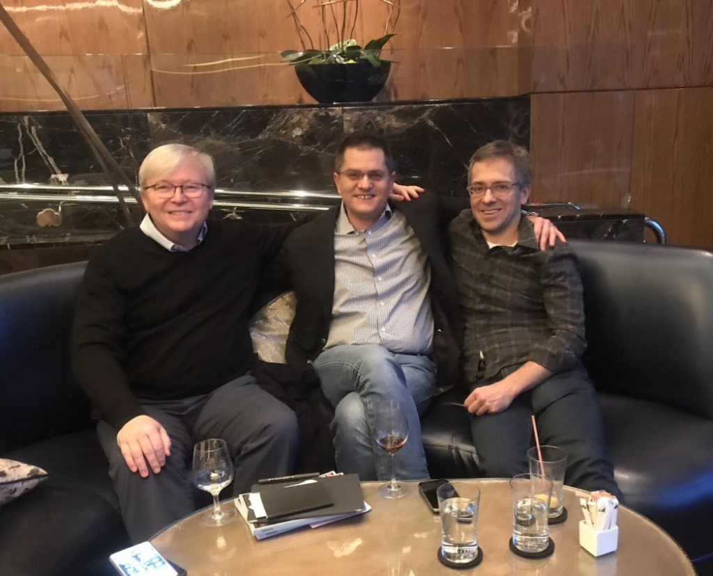 Vuk Jeremić sa prijateljima