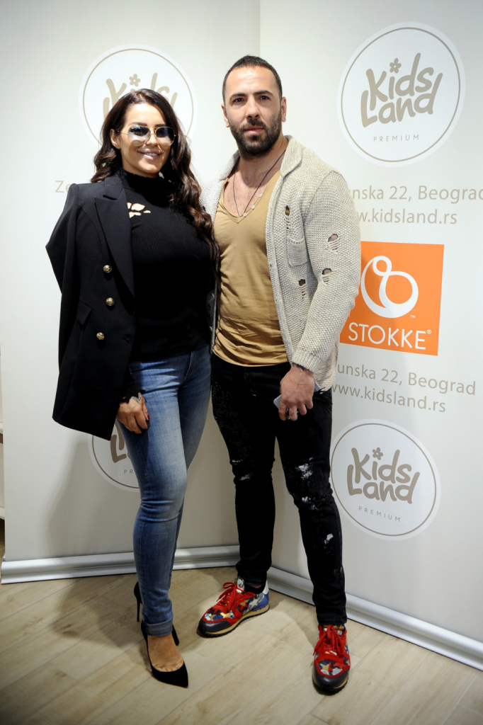 Seka Aleksić sa suprugom