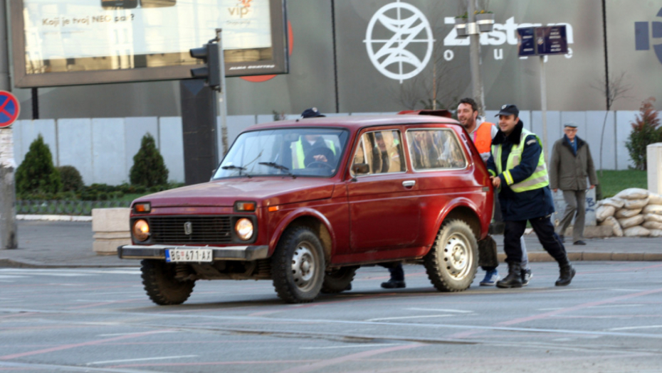 Protest beogradskih instruktora auto-škola