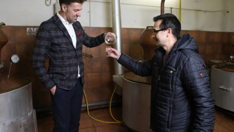 Mladen Krstajić, rakija