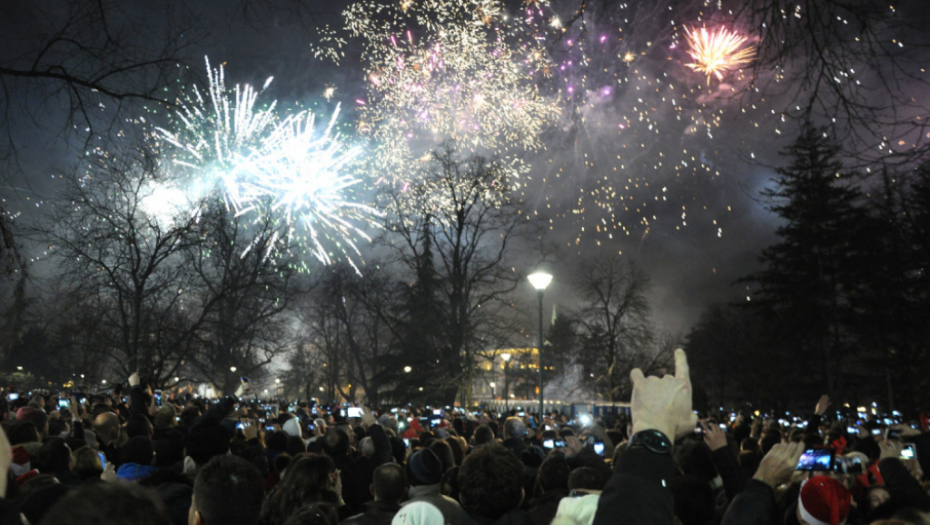 Doček ispred Skupštine