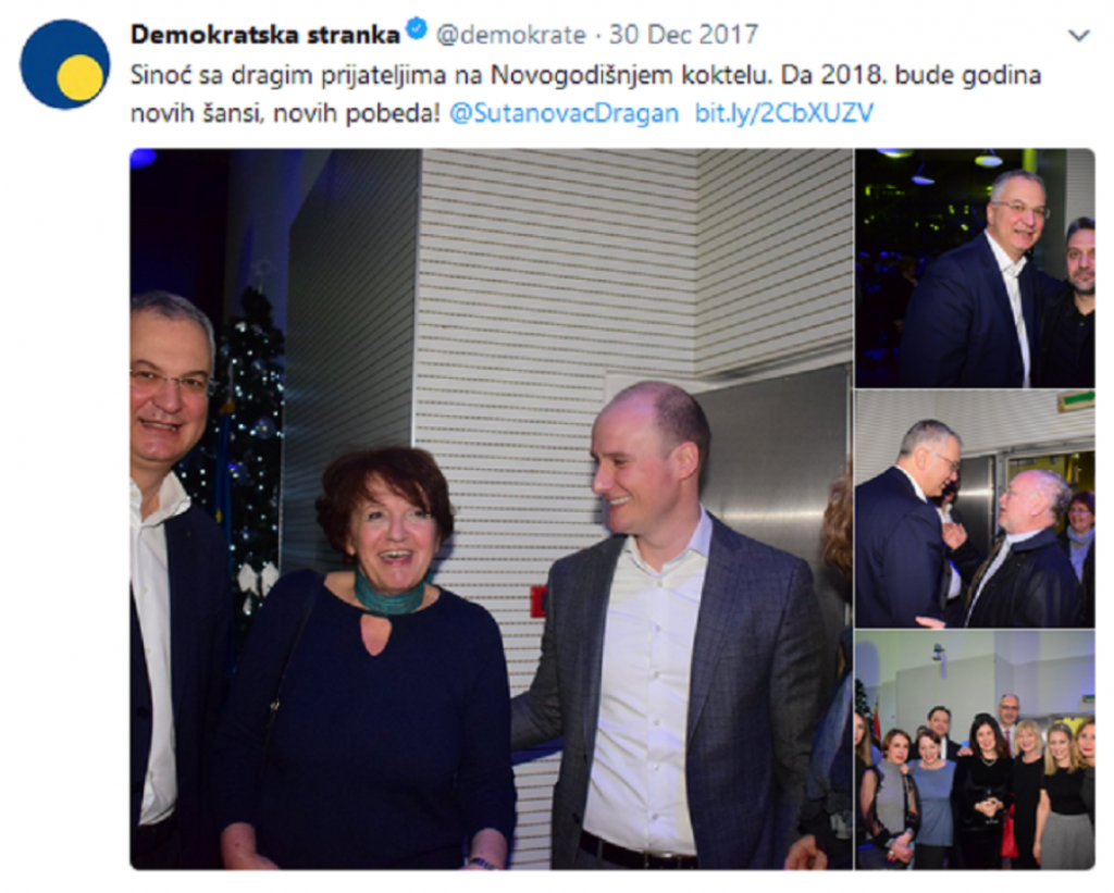 Novogodi&scaron;nji koktel DS-a