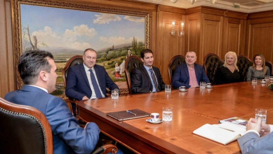 Zaev ugostio naše predstavnike Sportskih igara mladih