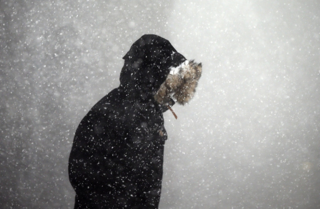 zima led nevreme snežna oluja sneg vremenska prognoza