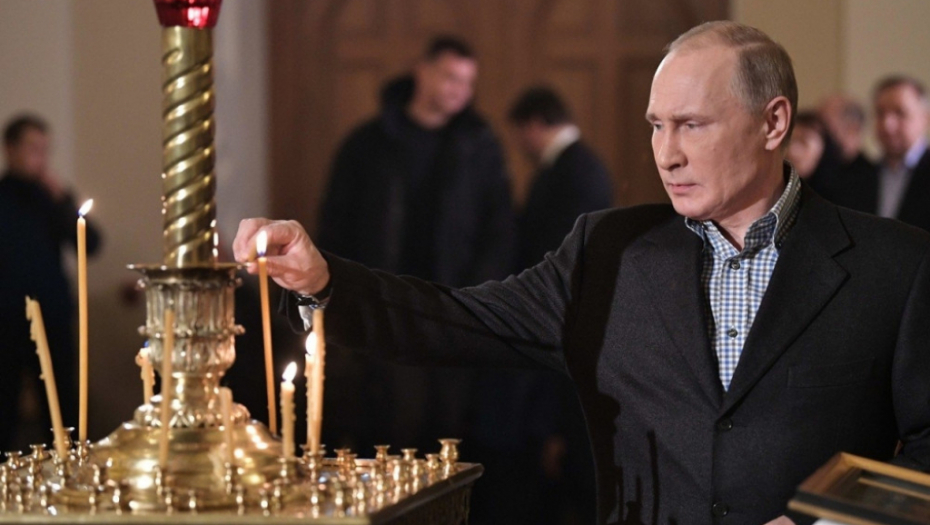 Putin dočekao Božić u rodnom gradu