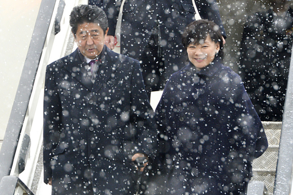 Japanski premijer Sinzo Abe u Beogradu