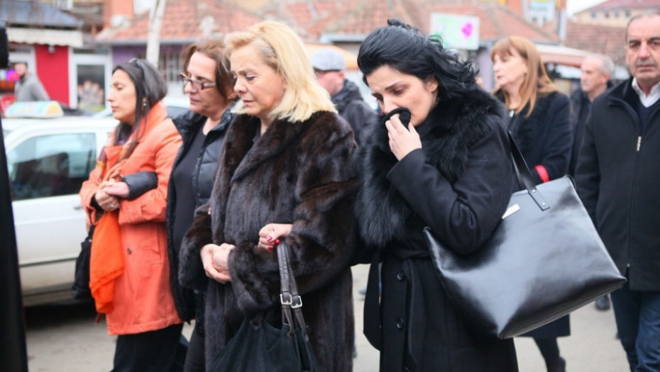 Ispraćaj Olivera Ivanovića, Kosovska Mitrovica