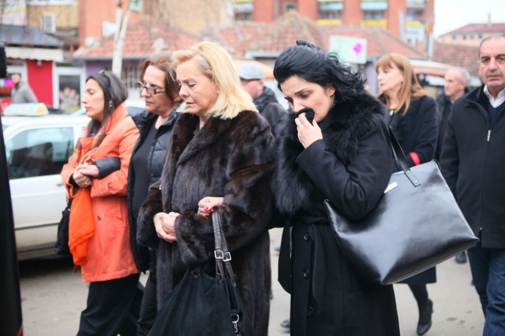 Ispraćaj Olivera Ivanovića, Kosovska Mitrovica