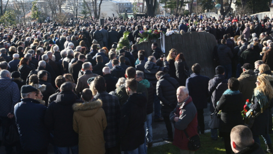 Sahrana Olivera Ivanovića