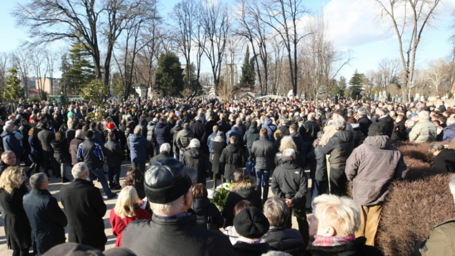 Sahrana Olivera Ivanovića
