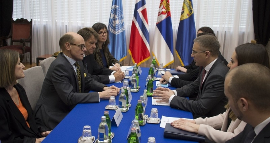 Neboj&scaron;a Stefanović, potpisivanje Memoranduma