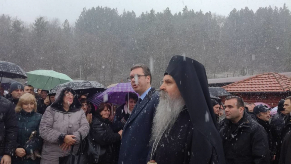 Aleksandar Vučić manastir Banjska