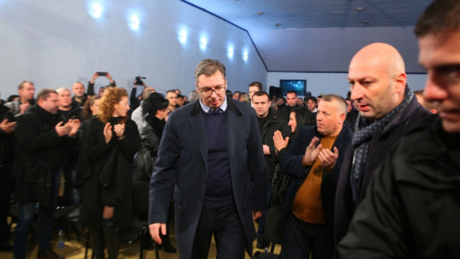 Predsednik Srbije u Lapljem selu