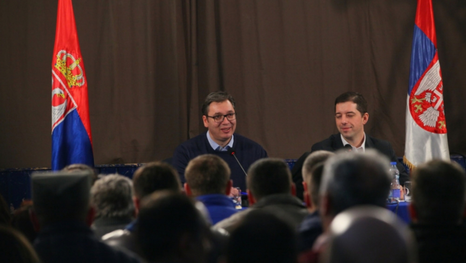 Predsednik Srbije u Lapljem selu