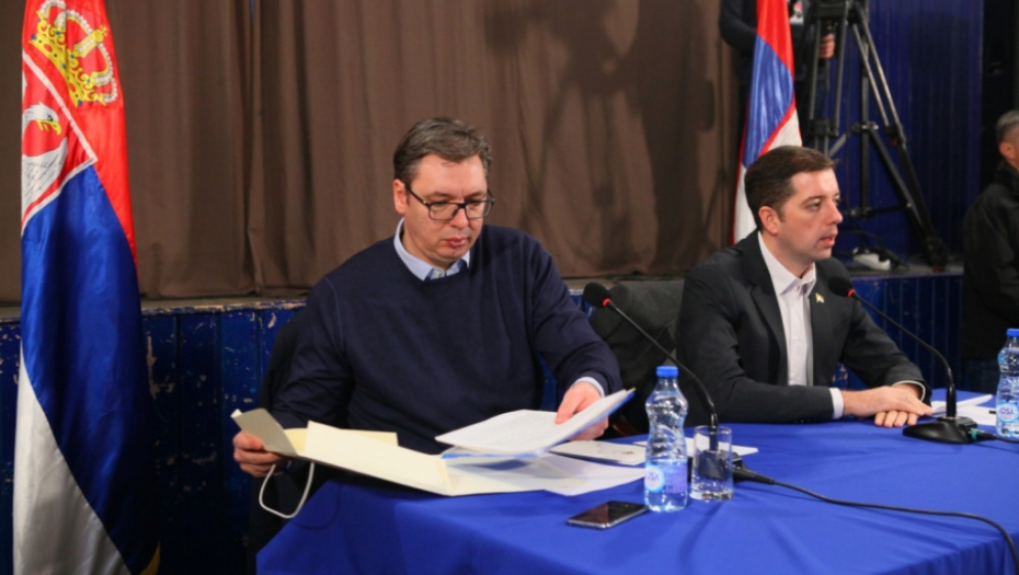 Predsednik Srbije u Lapljem selu