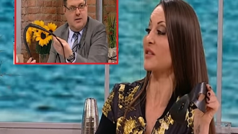 Branka Blek Rouz i Predrag Sarapa