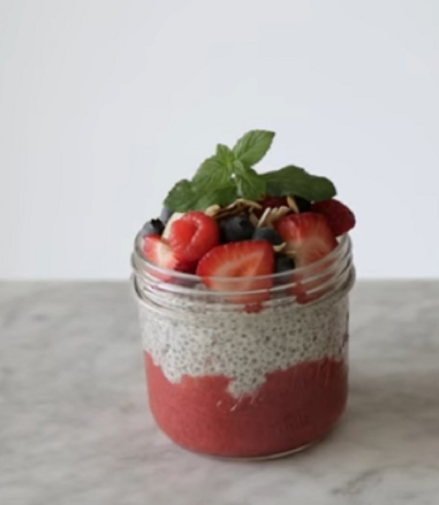 Puding sa čia semenkama