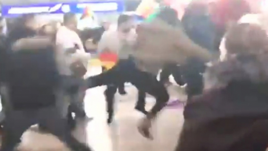 Masovna tuča Turaka i Kurda