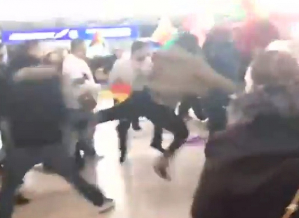 Masovna tuča Turaka i Kurda