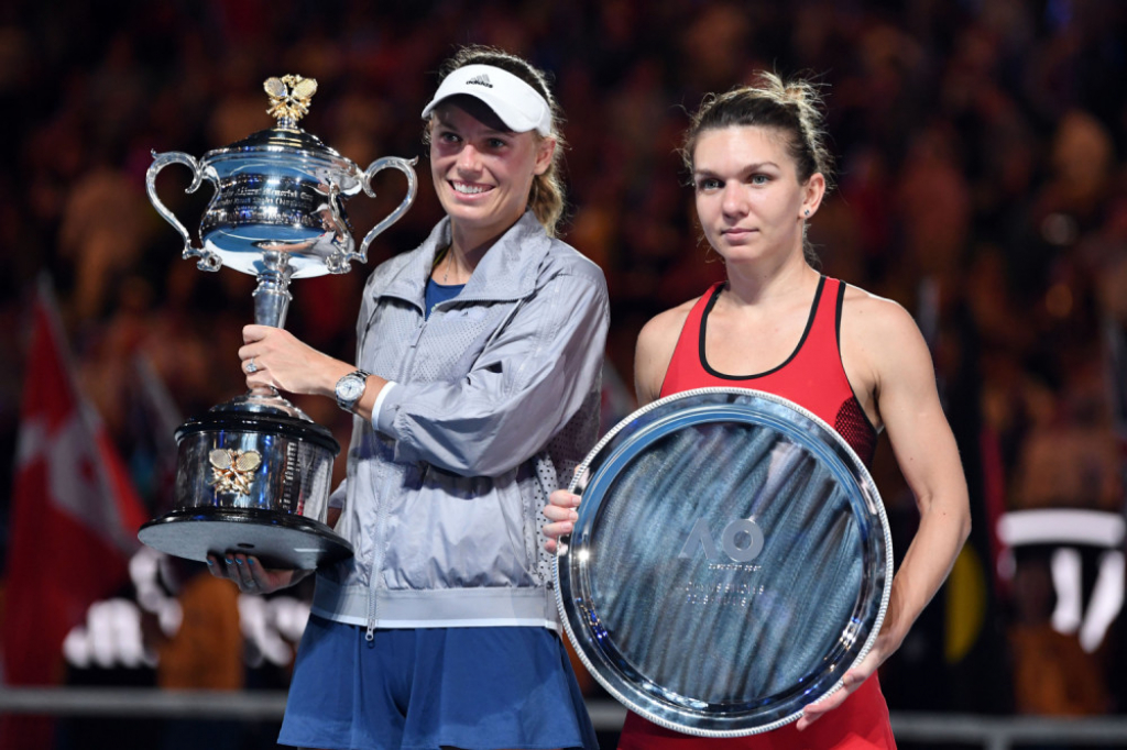 Karolina Voznjacki i Simona Halep