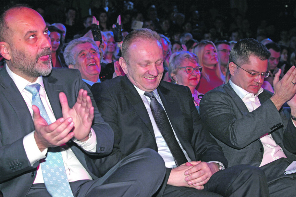 Dragan Đilas, Vuk Jeremić i Saša Janković